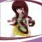 Fashion Brown Curly Synthetic Hair Wig for Dolls
