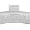clip on wheel weights for steel rim with good quality factory direct supply
