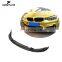 JCSportline F82 F83 Передний спойлер-крышка из углеродного волокна для BMW F82 F83 M4 F80 M3 2015 - 2019 годов