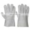 Hot sell heavy duty cow split construction work leather gloves for hand protective