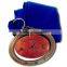 Custom promotion cheap high quality metal medal with ribbon