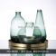 Wholesale Nordic Terrarium Vase Crystal Glass Small Hand Blown Unique Shaped En Verre