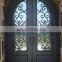 decorative outdoor antique front wrought iron door