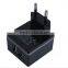 portable traveling folding two ports Europen plug lithium battery multi port usb chargers