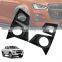 GELING Discount Price With Two Holes Black Mat Fog Light Accessories For ISUZU DMAX Pickup 2020