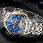 Lige 9909 Latest Design Mechanical Mens Watch Tourbillon Calendar Water Proof Luxury Men Watches Automatic