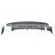 For V W Jetta GLI rear diffuser for tuning parts PP material 2011-2015