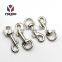 Unique Design Metal Swivel Snap Hooks Clasp Custom Hardware Eye Bolt Snap Hook With Ring