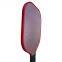 China direct factory custom logo pickleball Paddle USAPA approved fiberglass surface silver chrome  polypropylene honeycomb core lightweight pickleball racket XSK09