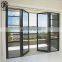 Foshan Factory Thermal Break Tempered Glass Aluminum Swing Casement Door