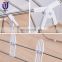 Multifunctional foldable wing clothes drying rack for garment