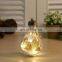 2022 New LED Transparent Christmas Ball Christmas Tree Decoration Pendant Plastic Bulb Ball