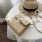 Hot Sale Straw Crossbody Bag with Leather Strap Vintage Fashional Bag WHolesale in Bulk Vietnam Manufacturer
