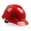 Customizable ABS Head Protection Hard Hat 6 Points Construction Safety Helmet