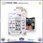 Wholesale cardboard folding shoe box with Clear PVC