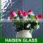 clear/green/yellow FLora figured glass/patterned glass