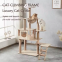 Cat Scratcher Tower Home Furniture Cat Toys Tree Pets Hammock Sisal Post Climbing Frame Toy Cat Scratching Board Climbing Frame