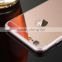 2016 Wholesale 24K Gold Rose Mirror Cell Phone Case For iphone 6 rose gold housing with back cover                        
                                                Quality Choice