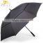 Big Golf Umbrella fibreglass double layer promotional Golf umbrella