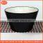 ceramic bowl salad bowl set hotel restaurant ceramic fruit bowl mango shape porcelain ceramic dinner salad bowl
