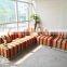 L Shaped Sectional Garden Sofa Set