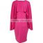 F20423A Fashionable dress plus size women clothing evening dresses with cape for fat women plus size clothing for ladies                        
                                                                                Supplier's Choice