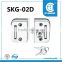 SKG-02D South America Standard glass door lock, sliding tempered glass door key locks