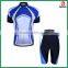Sublimation top quality custom team cycling cloth & bib short & arm warmers & cycling jersey