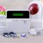 Wireless Intruder Security GSM Home Alarm System with APP control and alarm relay switch for house