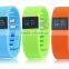 custom design fitness smart bracelet,TPE mixed bracelet smart watch
