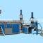 Turkey hot sale HDPE/LDPE bottle double stage waste plastic recycle granulating line