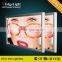 Edgelight AF41snap clip light box single side LED advertising light box with custom printed image