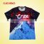 Fashion Design Printed Men tshirt with Custom Design,Sublimation tshirt