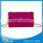 Fashion women colorful silicone mini envelope bag