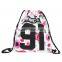 3D Printing Backpack Drawstring Bag Rainbow Roses Princess Salamanders Printing Backpacks Full Print With Travel Bags