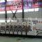 Fully Automatic Flexo Ink Carton Box Printing&Gluing&Bunding Linkage Line