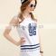 Sleeveless T Shirt , Wholesale Women Baseball T Shirt , Contract Manufacturing T-Shirt