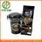 Coffee tin can with easy open lid and air walve
