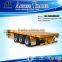 Aotong Hot Sale 3 Axle 40ft Flatbed Container Semi Trailer for Sale