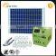 2016 new products portable solar home lighting system with led bulb
