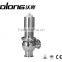 Manual Safety Over Flow Valve (sanitary design for diary food beverage pharmaceutical fine chemical )