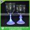 Green Plastic Wine LED Flashing Glass