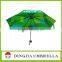 cheap photography printed 3 folding umbrella