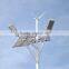 600w wind/solar hybrid for street lamp