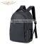 fashion melange fabric laptop backpack