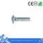 Big Round Head Party Strength Bolt DIN603 Carbon Steel Blue White Zinc M8*25