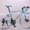 5-SPOKE YELLOW sheep horn 2014 hot 700C racing aluminum alloy road bicycle