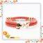 Most popular genuine bracelet men ,high class red stingray cord for watch lovers,fashion wrap bracelets leather treaty bracelet