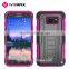 IVYMAX premium black rubber rugged hybrid clip holster combo case for samsung galaxy S7 active                        
                                                Quality Choice