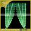 light emitting luminous fabric christmas design curtain for living room